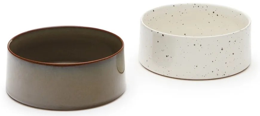 Keramické misky v súprave 2 ks pre psov ø 14 cm Dumbi - Kave Home