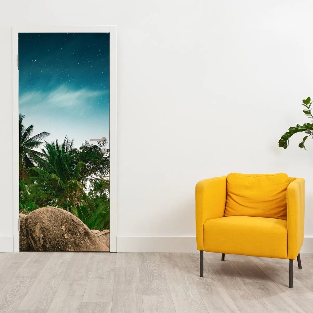 Fototapeta na dvere - Palmy (95x205cm)