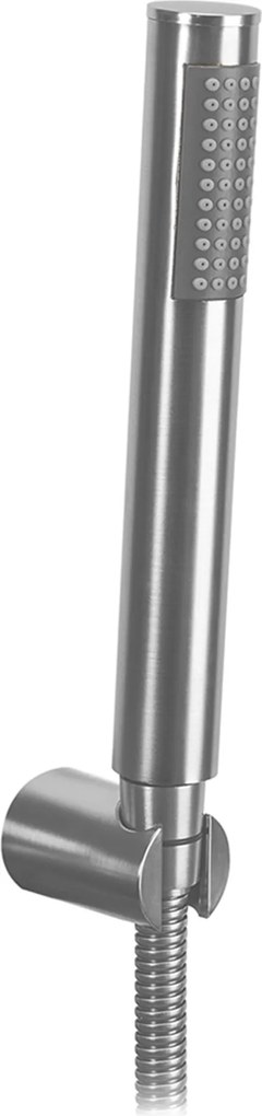 Rea Argon, vaňová batéria s ručnou sprchovou súpravou, brúsená oceľ, REA-B6452