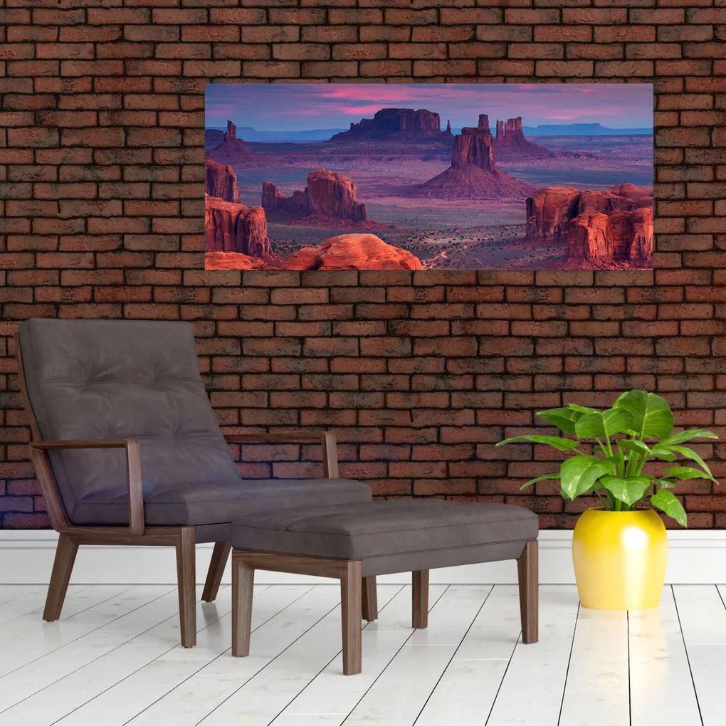 Obraz - Hunts Mesa (120x50 cm)