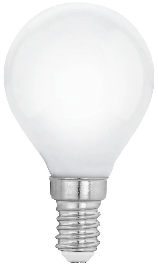 EGLO Úsporná LED žiarovka, E14, P45, 4W, 470lm, 2700K, teplá biela