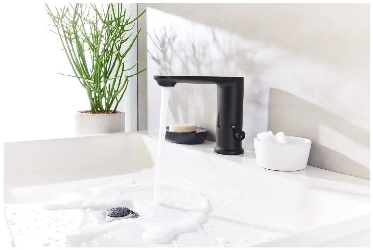 Livarno home Umývadlová batéria so senzorom (čierna)  (100389828)