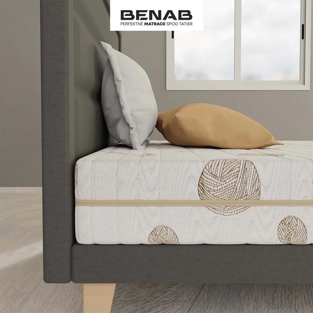 BENAB BENSON LTX luxusný sendvičový matrac 160x200 cm Prací poťah Wool Life