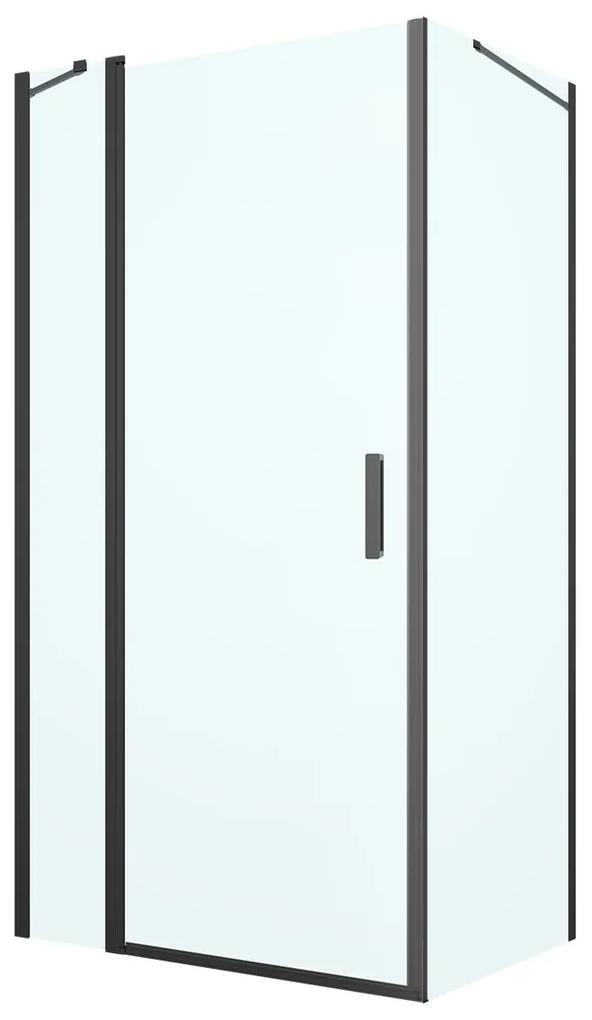 Set sprchové dvere Oltens Verdal 21205300, stena sprchovacieho kúta Oltens Hallan 22100300