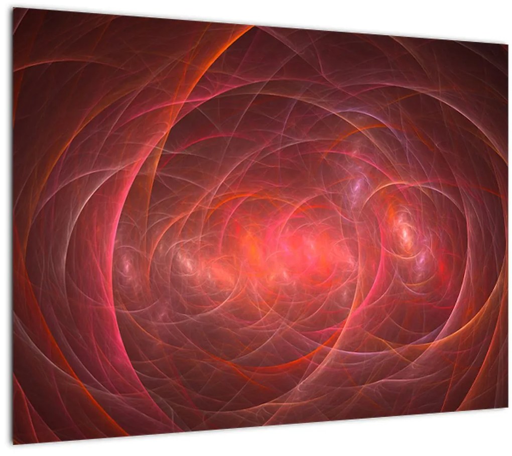 Moderný abstraktný sklenený obraz (70x50 cm)