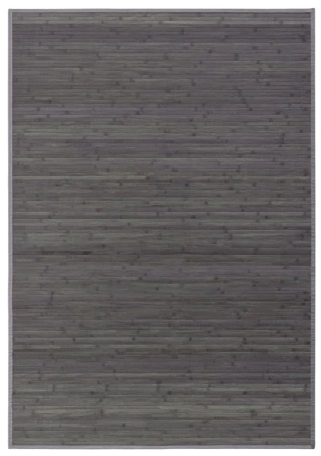 Zelený/sivý bambusový koberec 140x200 cm – Casa Selección