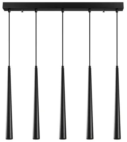 LED Luster na lanku UGUR 5xLED/3W/230V