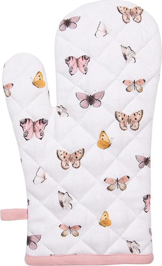 Balvnená chňapka rukavice s motýlikmi Butterfly Paradise - 18*30 cm
