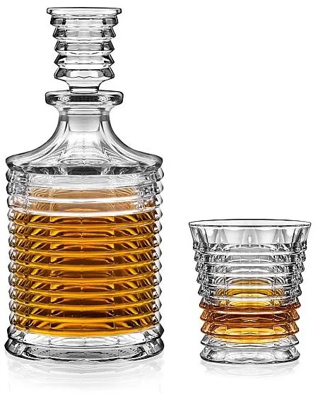 Crystal Bohemia Blade whisky set (1+6)