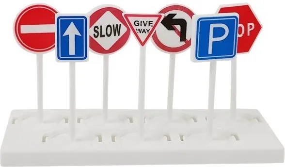 LEAN Toys Skladacie policajné lietadlo s autami 1:64 so svetlom a zvukom