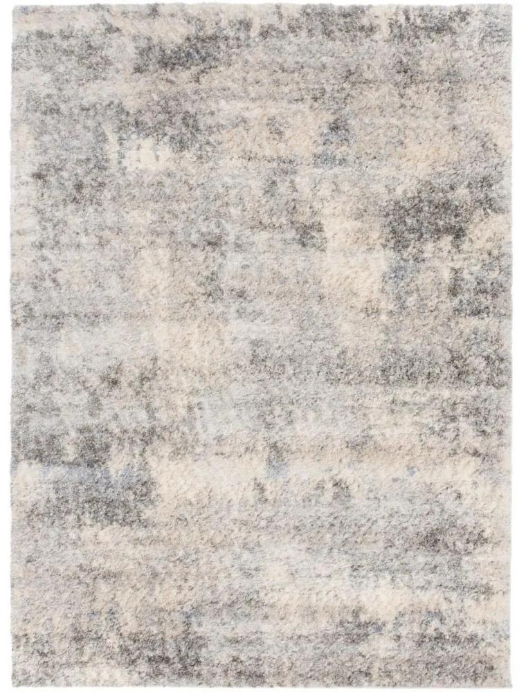 Kusový koberec shaggy Hande sivý 140x200cm
