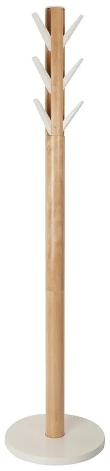 Biely prírodný vešiak z kaučukového dreva Flapper - Umbra