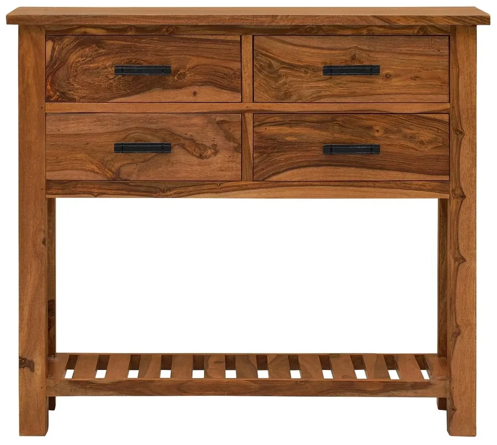 furniture-nabytek.cz - Konzolový stolík drevo palisander 110x35x76