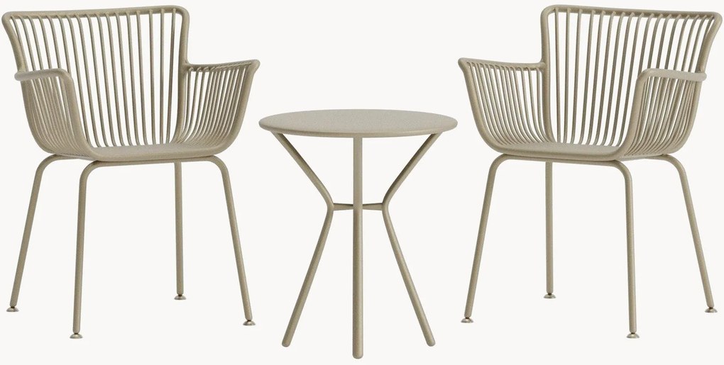 Záhradná bistro'súprava Sifnos, 3 ks