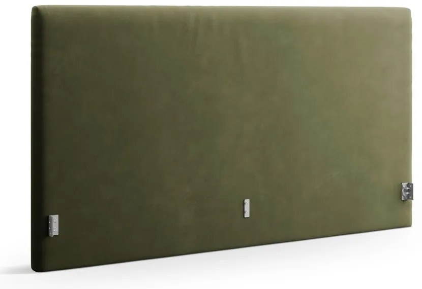Zelené čalúnené čelo postele 210,5x100 cm Remo – Micadoni
