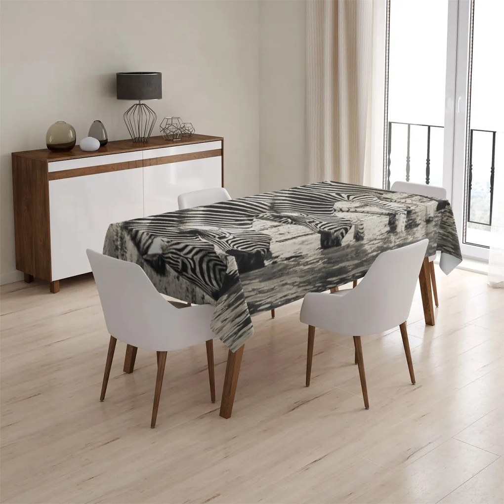 Sablio Obrus Zebry pri vode - 130x170 cm