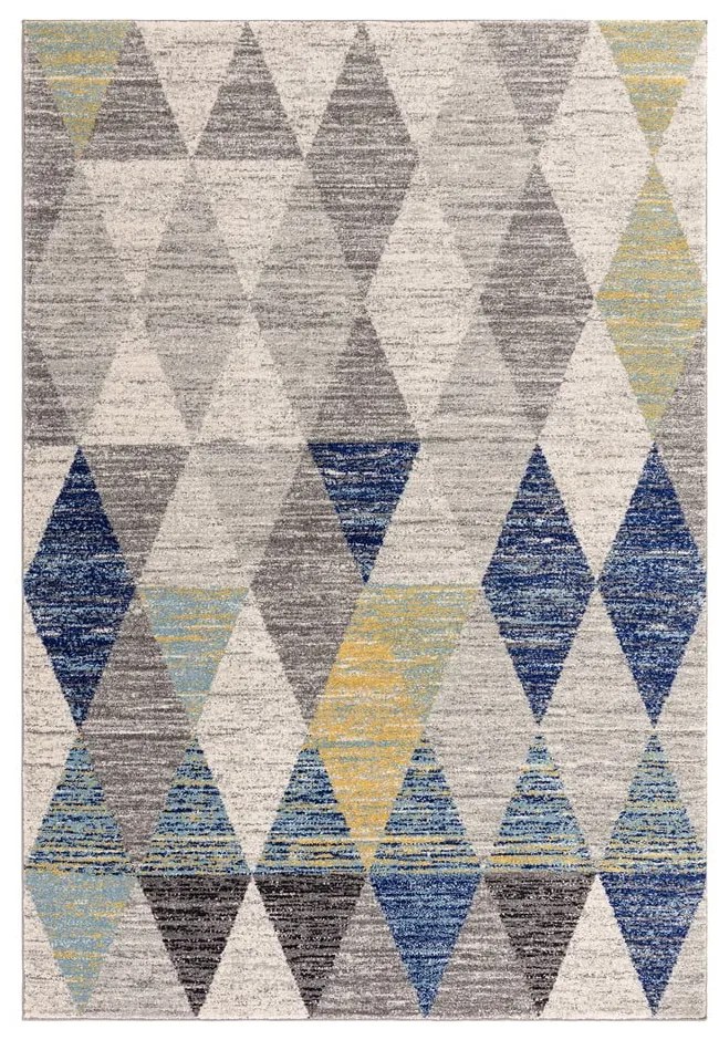 Modrý koberec 120 x 170 cm Muse Harlequin Blue – Asiatic Carpets