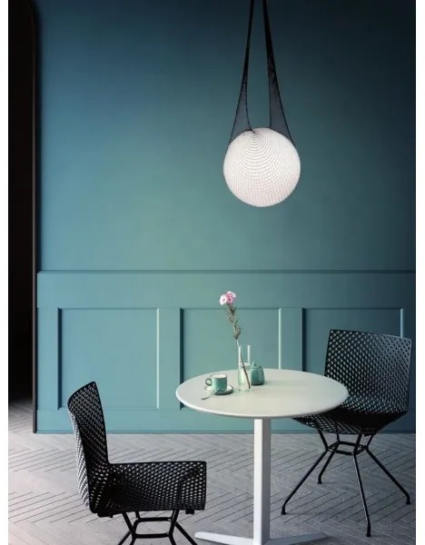 Redo 01-1974 - LED závesné svietidlo ALLURIA na lanku 1xE27/10W/230V, pr. 40 cm