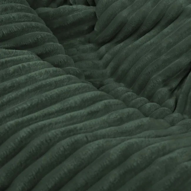 Sedací vak SAKO tmavozelený stripe