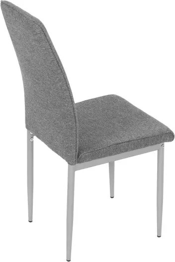 Jedálenská stolička sivá DCL-379 GREY2