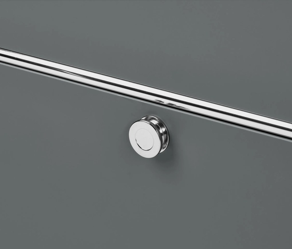 Odkladacia skrinka »CN3« so štyrmi výklopnými doskami, sivá