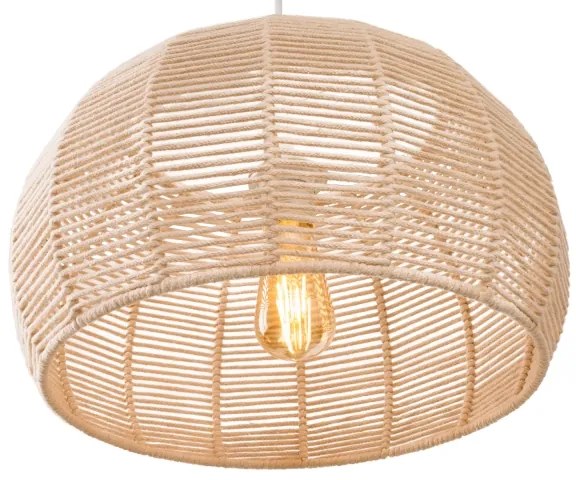 MAXLIGHT P0583 - Luster na lanku PRASLIN 1xE27/15W/230V pr. 39 cm béžová