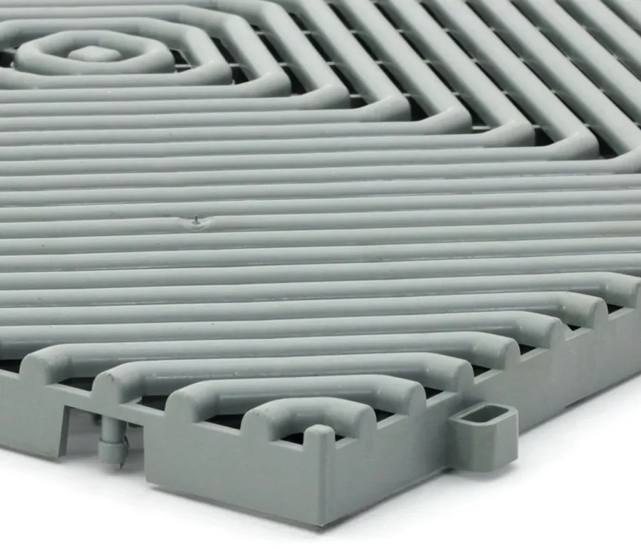 Plastová dlažba Linea Rombo 39,5 x 39,5 x 1,7 cm, sivá
