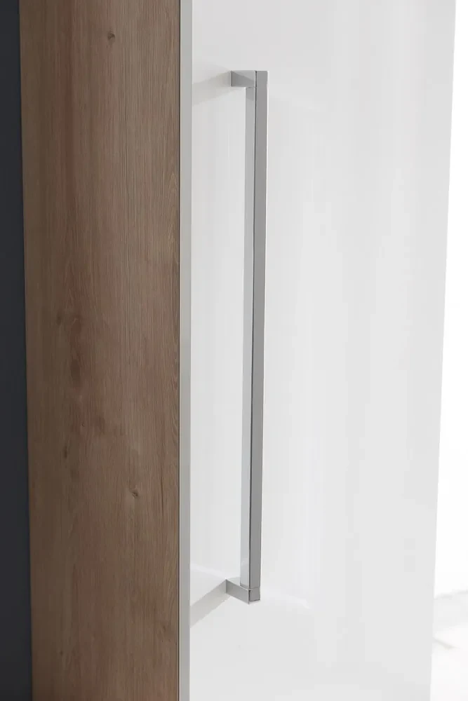Mereo, Mereo Bino, kúpeľňová skrinka vysoká 163 cm, ľavá, Multidecor, Dub Wotan, MER-CN697DWOT