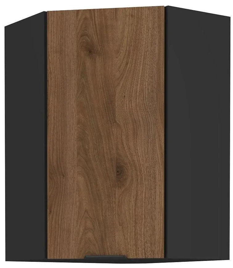 Kuchynská skrinka Monza orech okapi 60x60 Gn-90 1f (45°)