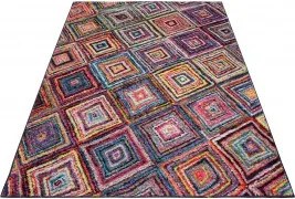 TA Koberec 0973A HNEDÁ D.TYRKYSOVÁ SALSA