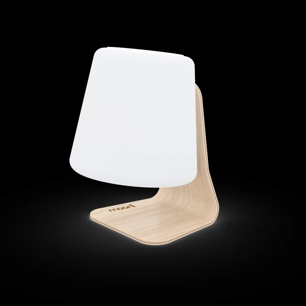 MOONI MODERN TABLE LAMP - svietidlo RGB + white s diaľkovým ovládačom
