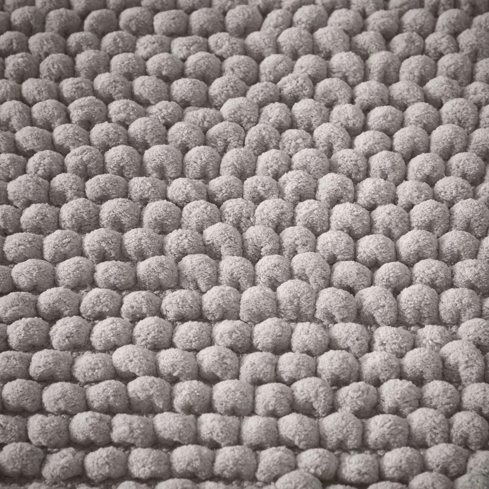 Sivá kúpeľňová predložka 50x80 cm Aspen Bobble – Bianca