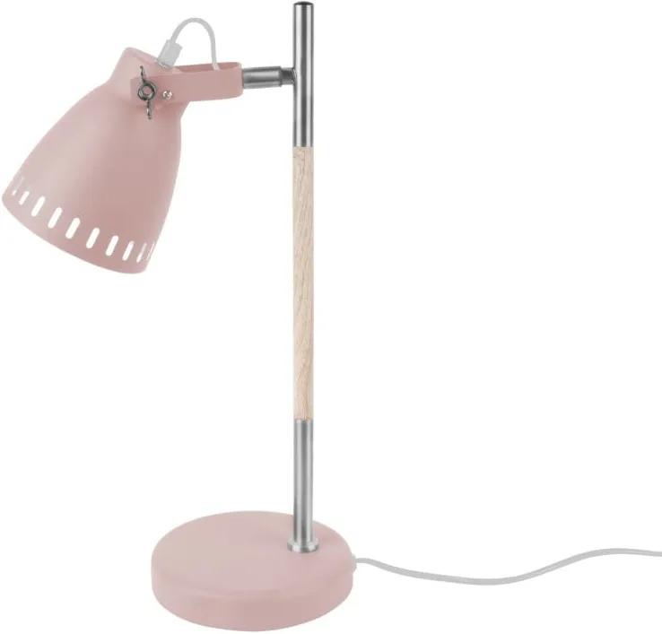 Ružová stolová lampa Leitmotiv Mingle