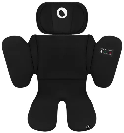 Lionelo - Autosedačka s otočnou základňou BRAVE i-Size 40-150 cm Black Carbon