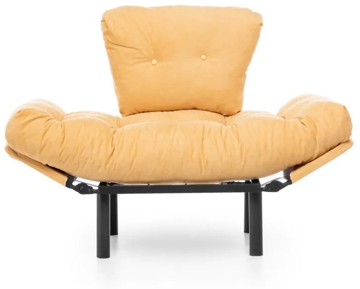 Kreslo Nitta jednomiestne horčicovo žlté