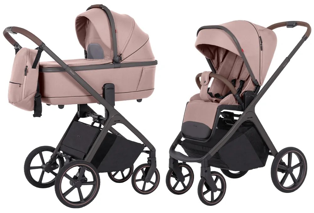 Detský kočík 2w1 CARRELLO Vector CRL-6550 2025 Cupcake Beige