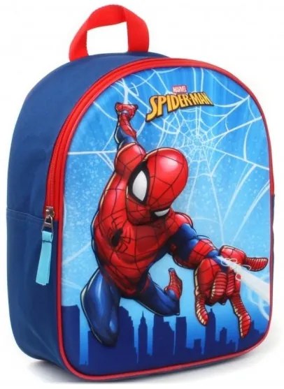 Vadobag - Detský / chlapčenský 3D batoh Spiderman - MARVEL / 31 x 25 x 12 cm