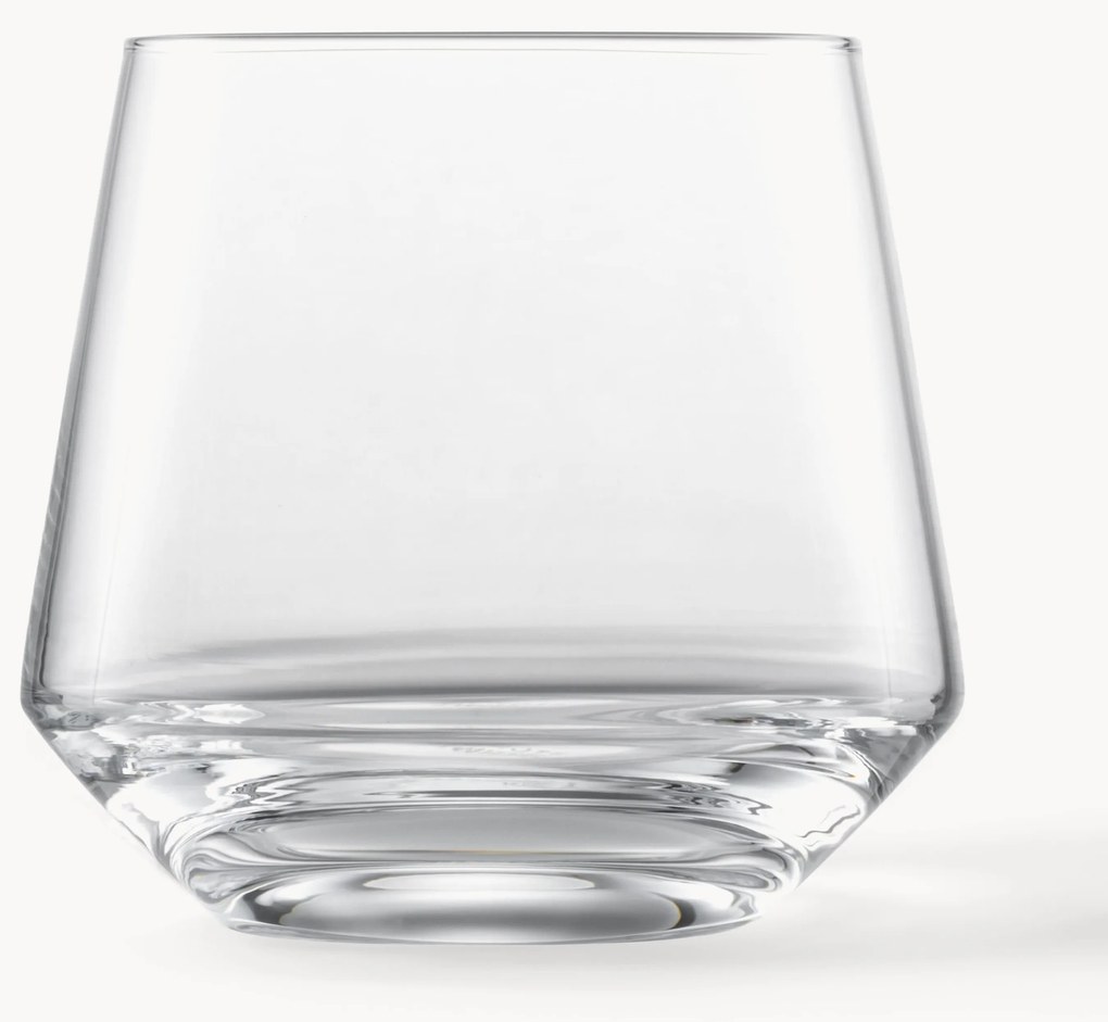 Krištáľové poháre na whisky Pure, 4 ks