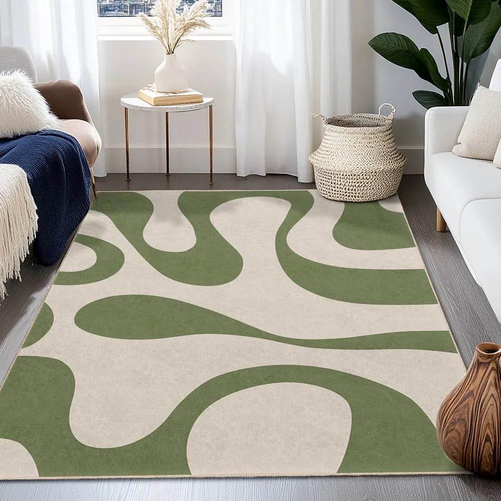 Zelený prateľný koberec 160x230 cm Matcha Latte – Mila Home