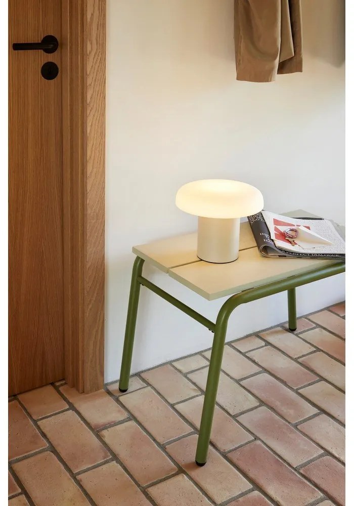 Zeleno-sivá lavica Koi – Hübsch