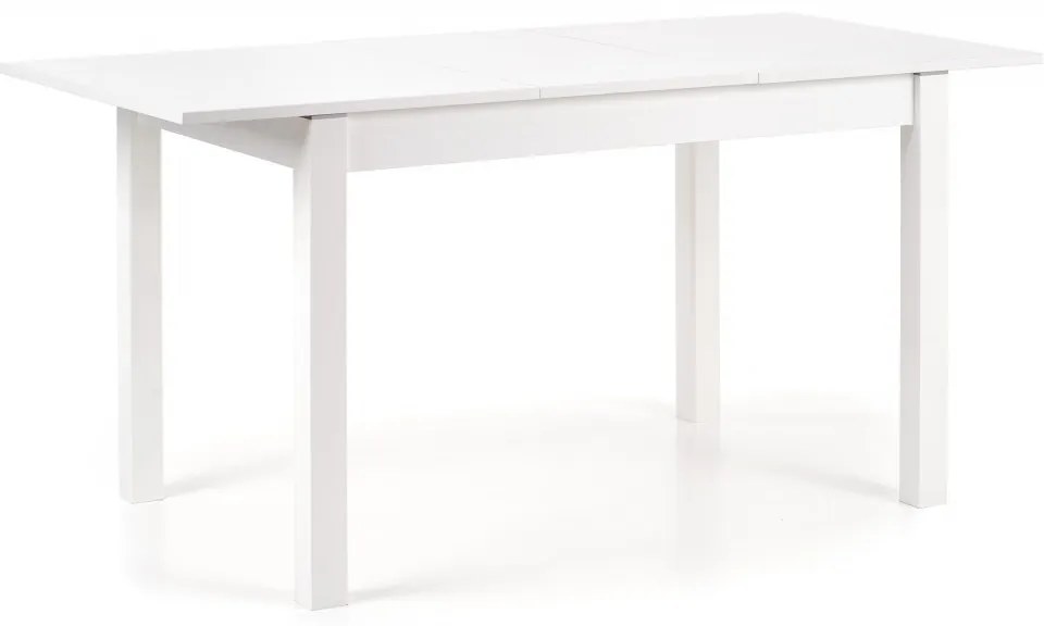 Jedálenský rozkladací stôl Maurycy 118/158 cm biely