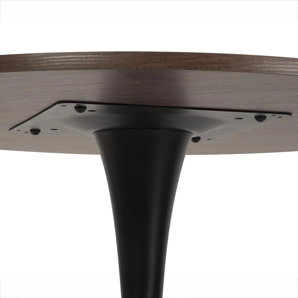 Jedálenský stôl AVENBERG ORBIS Ø100 hnedý