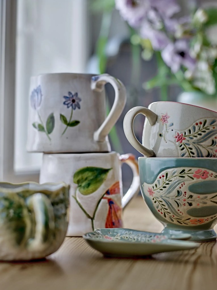 Bloomingville Hrnček Rosalynde White 400 ml