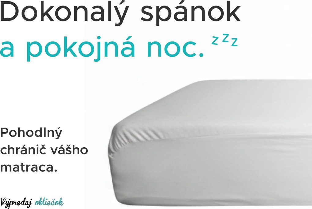 Nepremokavý froté chránič matraca GUARD 60 x 120 cm