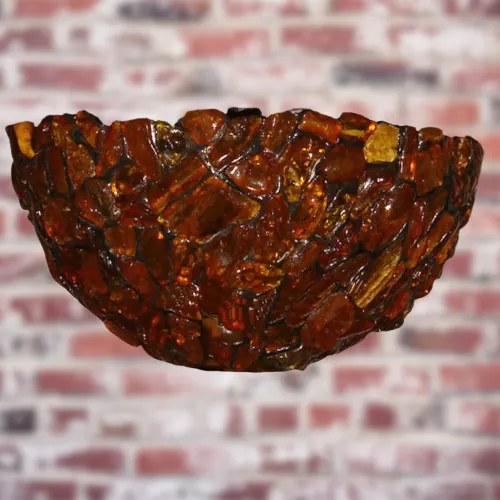 Nástenná jantárová Tiffany 30*15 AMBER