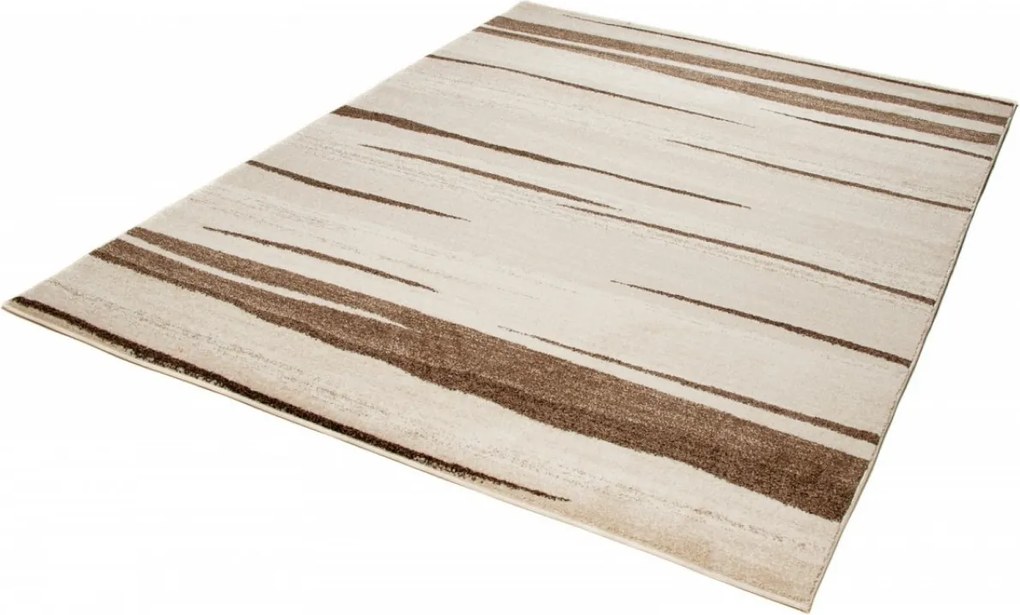 TA Koberec 3437A KRÉMOVÉ SÁRÍ 3UX Rozmer: 180x260 cm