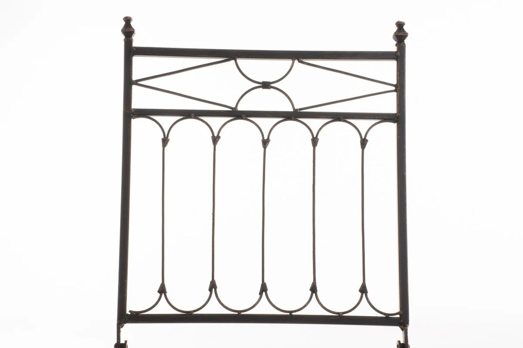 Kovová skladacia stolička Asina - Bronzová