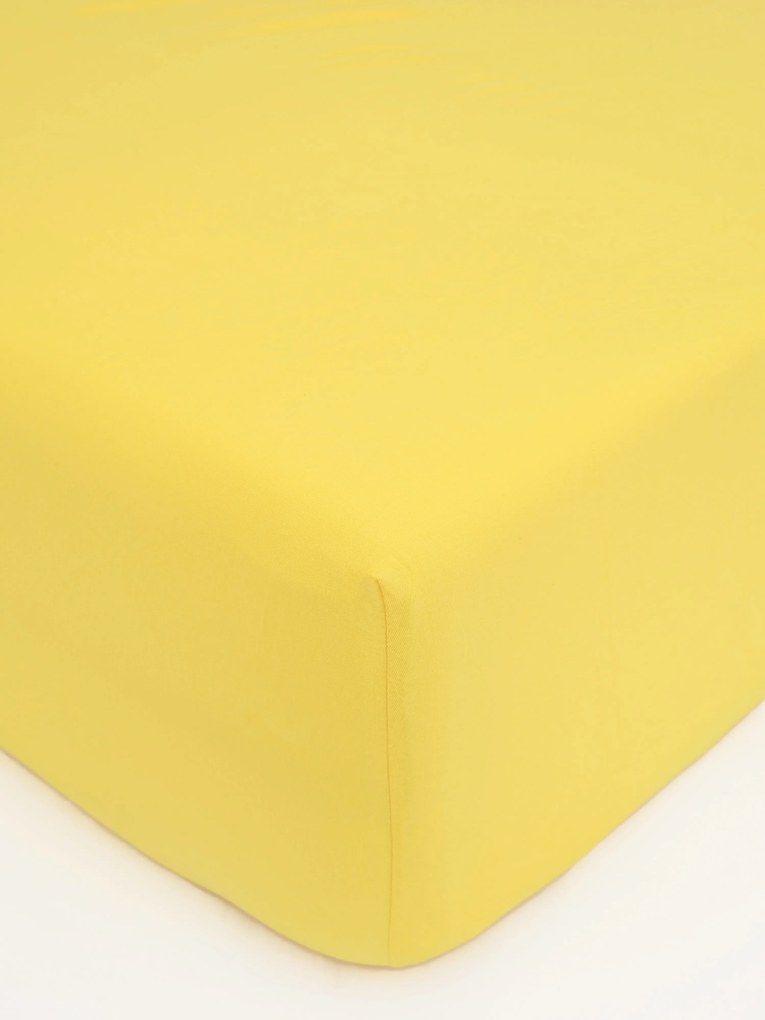 Jersey plachta Classic 180 x 200 cm – žltá
