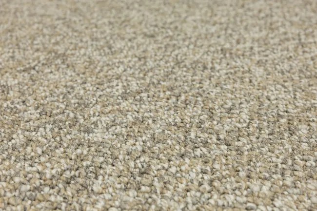 Metrážny koberec LEWIS 1217 béžový / krémový / sivý