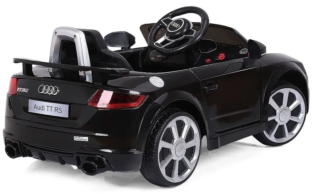 Detské elektrické autíčko Audi TT RS | čierne